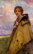 Charles-Amable Lenoir La Bergere oil painting artist